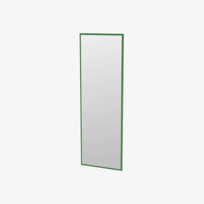 Made in Design Colour Frame - Like Wall mirror wood green / 35.4 x 105 x D 1.6 cm - MONTANA