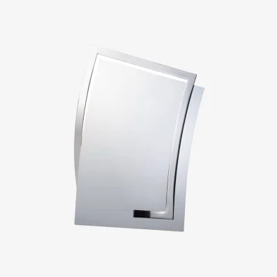 Made in Design Qua A4 Free standing mirror metal mirror / L 25.5 x H 33.2 cm - BANG