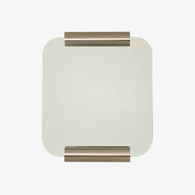 Made in Design Roll Wall mirror metal / 60 x 65 cm - NOBODINOZ