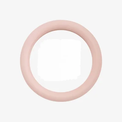 Made in Design Duplum Wall mirror ceramic pink / Ø 48.3 cm - raawii