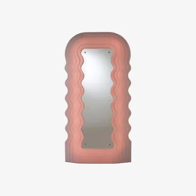 Made in Design Illuminated mirror Ultrafragola plastic material / LED - W 100 x H 195 cm / Ettore Sottsass, 1970 - POLTRONOVA