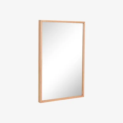 Made in Design Depth Wall mirror natural wood / 40 x 60 cm - HÜBSCH
