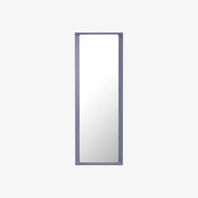 Made in Design Arced Wall mirror wood purple / 170 x 61 cm - Muuto