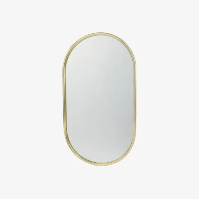 Made in Design Angui Wide Wall mirror metal gold / 60 x 100 cm - AYTM