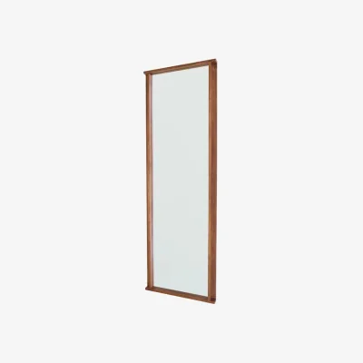 Made in Design Symmetry Large Wall mirror natural wood / L 53.8 cm x H 163 cm - Frama
