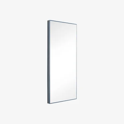 Made in Design Shine Large Wall mirror metal blue / 35 x 80 cm - HÜBSCH