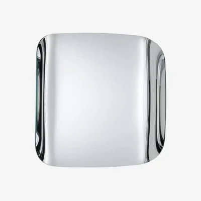 Made in Design Marlene Wall mirror glass silver / Philippe Starck - 75 x 77 cm - Glas Italia