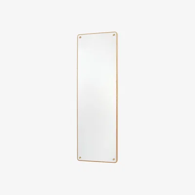 Made in Design RM-1 Large Wall mirror natural wood / 116 x 40 cm - Frama