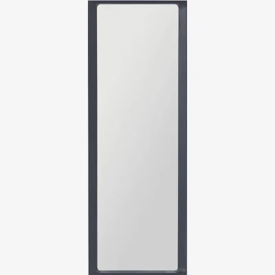 Made in Design Arced Wall mirror wood blue / 170 x 61 cm - Muuto