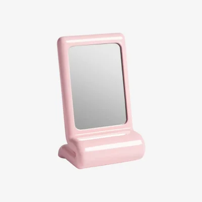 Made in Design Vanity Free standing mirror composite material pink - & klevering