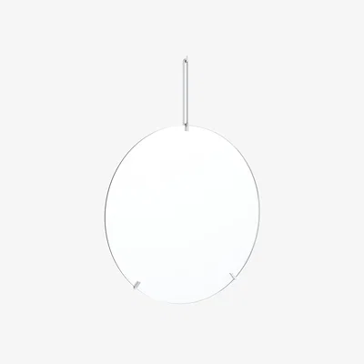 Nordic Nest MOEBE Moebe wall mirror Ø50 cm Stainless steel