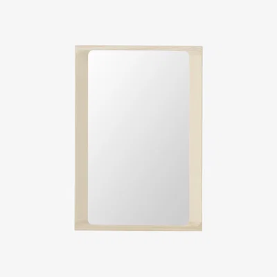 Nordic Nest Muuto Arced mirror 80x55 cm Spruce
