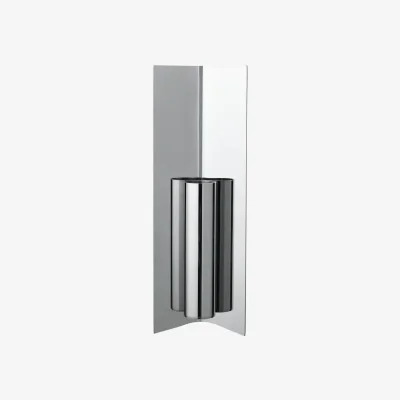 Nordic Nest Ferm Living Eddy wall vase Mirror-polished stainless steel
