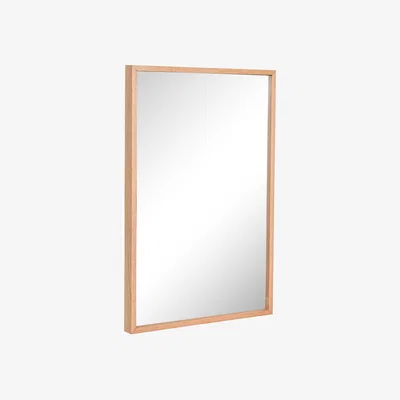 Nordic Nest Hübsch Depth mirror Oak