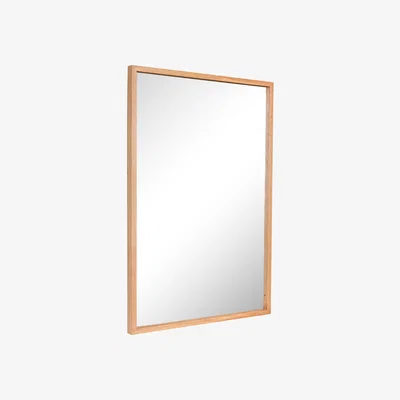 Nordic Nest Hübsch Glimpse wall mirror medium Oak