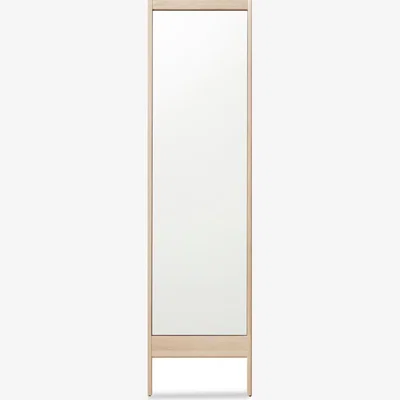 Nordic Nest Form & Refine A Line wall mirror White oak