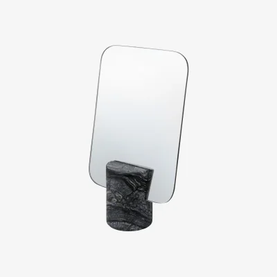 Nordic Nest Mette Ditmer Marble vanity mirror Black-grey 30 cm