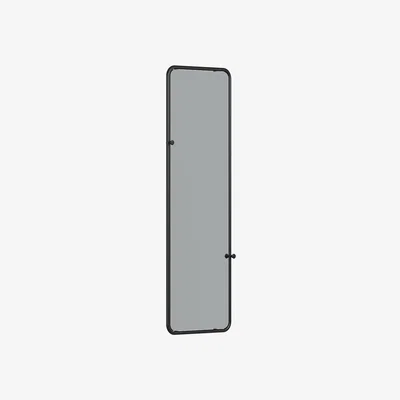 Nordic Nest Essem Design Classic wall mirror 120x40 cm Black