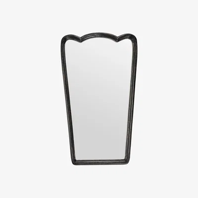 Nordic Nest House Doctor Jamp wall mirror with frame 90 cm Black