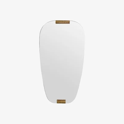 Nordic Nest House Doctor Clips mirror 32x58 cm Golden