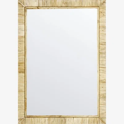 Nordic Nest House Doctor Miro wall mirror 50x70 cm Nature