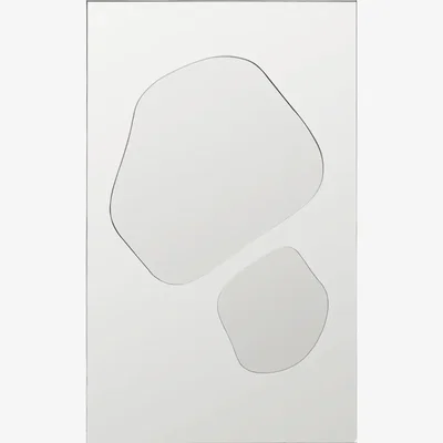 Nordic Nest Ferm Living Folia mirror Silver 82 cm