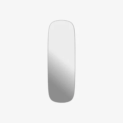 Nordic Nest Muuto Framed mirror Grey-clear 150x50 cm