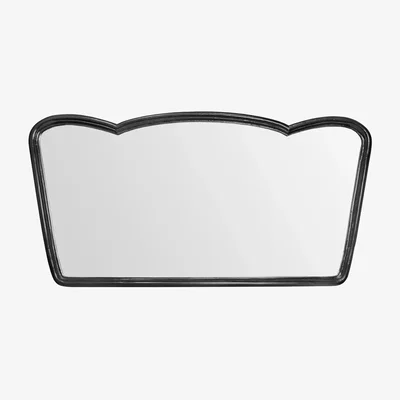 Nordic Nest House Doctor Jamp wall mirror Black 127x65 cm