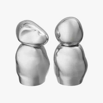 Nordic Nest Ferm Living Orevo salt and pepper grinder set 2-pack Mirror polished