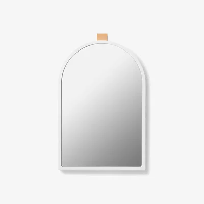 Nordic Nest A2 Echo wall mirror White 43x63 cm