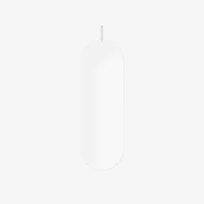 Nordic Nest MOEBE Moebe wall mirror 133 cm Stainless steel