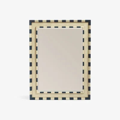 OKA OKA, Neela Wall Mirror - Blue, Wall Mirror