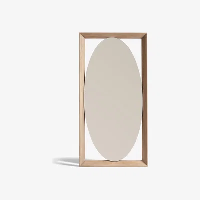 OKA OKA, Marcel Mirror - Weathered Natural, Mirrors, Wood
