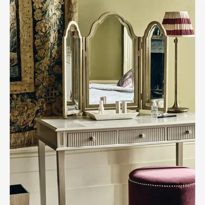 OKA OKA, Trois Mirror - Antique Silver, Table Mirror