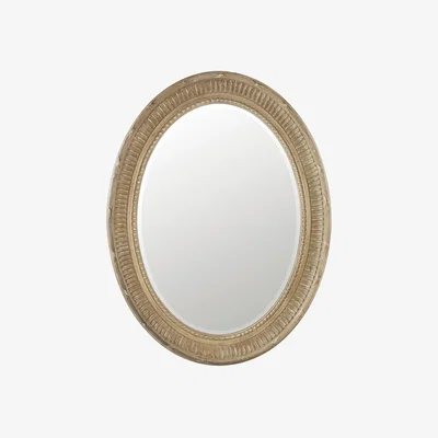 OKA OKA, Killarney Mirror - Large - Taupe, Wall Mirror