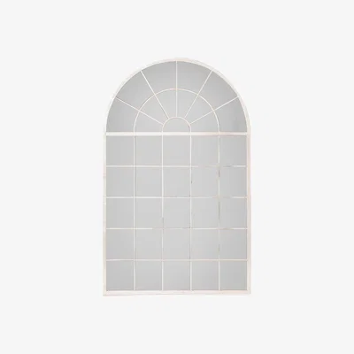 Olivia's Gallery Interiors Window Pain Mirror Hemsworth Leaner Mirror White
