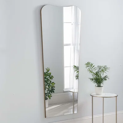 Olivia's Olivia's Irregular Full Length Mirror in Gold - 168x76cm