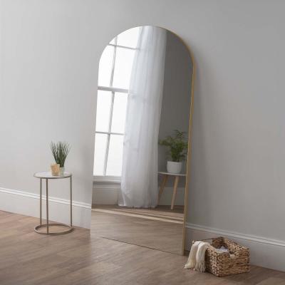 Olivia's Olivia's Delilah Arch Leaner Mirror in Gold - 180x100cm