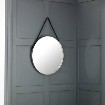 Downtown Julian Bowen Opera Round Mirror - Pewter