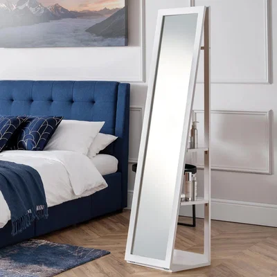Downtown Julian Bowen Fresco Storage Mirror - White