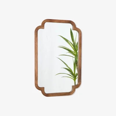 Oliver Bonas Safira Mango Wood Wall Mirror