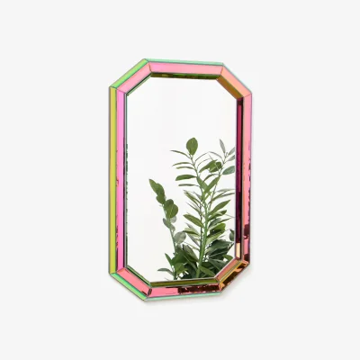 Oliver Bonas Iridescent Tile Wall Mirror