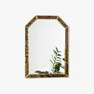 Oliver Bonas Isabella Resin Wall Mirror Small