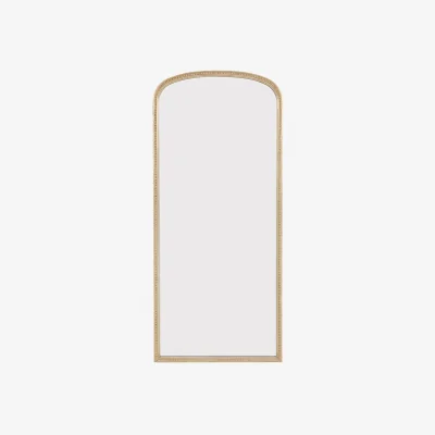 Perch and Parrow Monaco Leaner Mirror in Champagne
