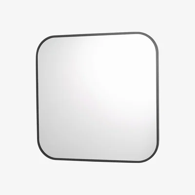 Pagazzi Firuz Matte Black Square Mirror