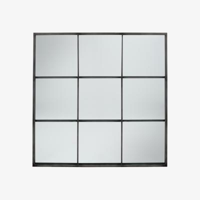 Pagazzi 9 Pane Square Window Mirror