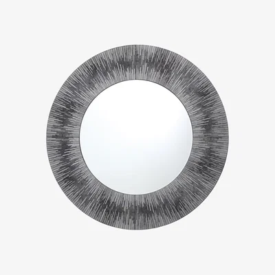 Pagazzi Neome 60cm Silver & Purple Mirror