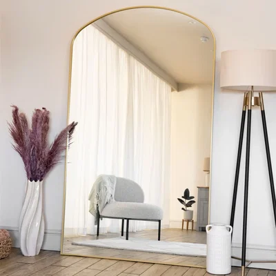 Pagazzi Yoko - Gold Metal Gentle Arch Mirror - 180cm x 105cm