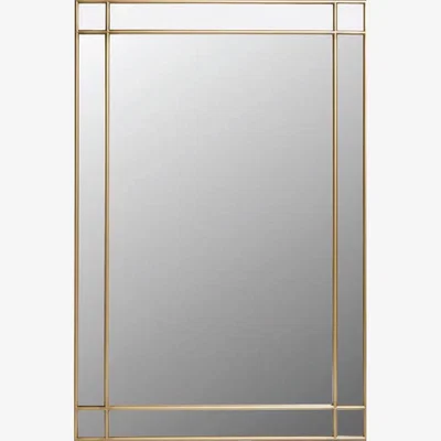 Pagazzi Modern Champagne Large Mirror 150cm x 100cm