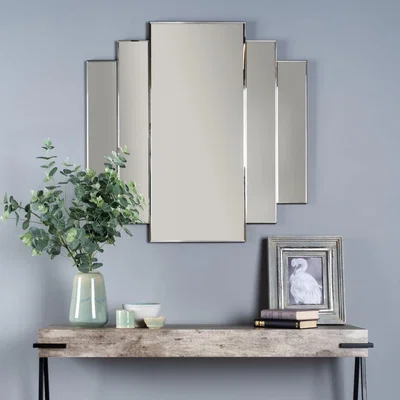 Pagazzi Odeon 89cm Rectangle Stepped Mirror